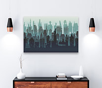 Obraz Siluety mesta zs1016